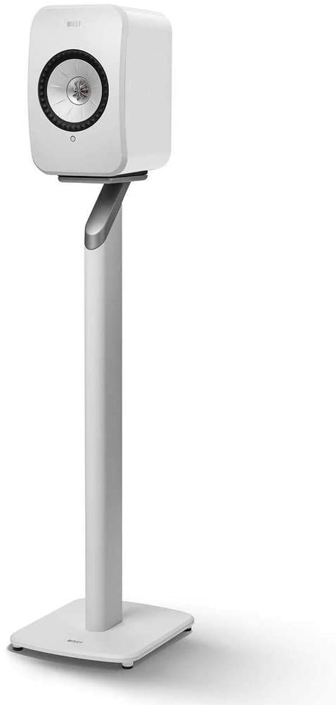 KEF LSX S1 Speaker Stand (White) | electronicsexpo.com