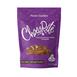 HealthSmart ChocoRite - Pecan Clusters - Pouches - ProteinWise
