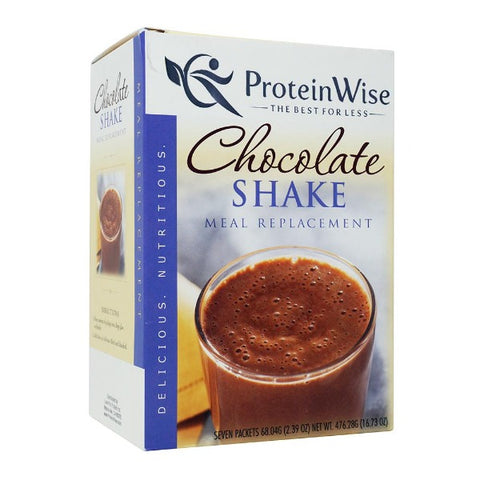 ProteinWise - Chocolate Shake Meal Replacement 35g Protein Drink - 7/B ...