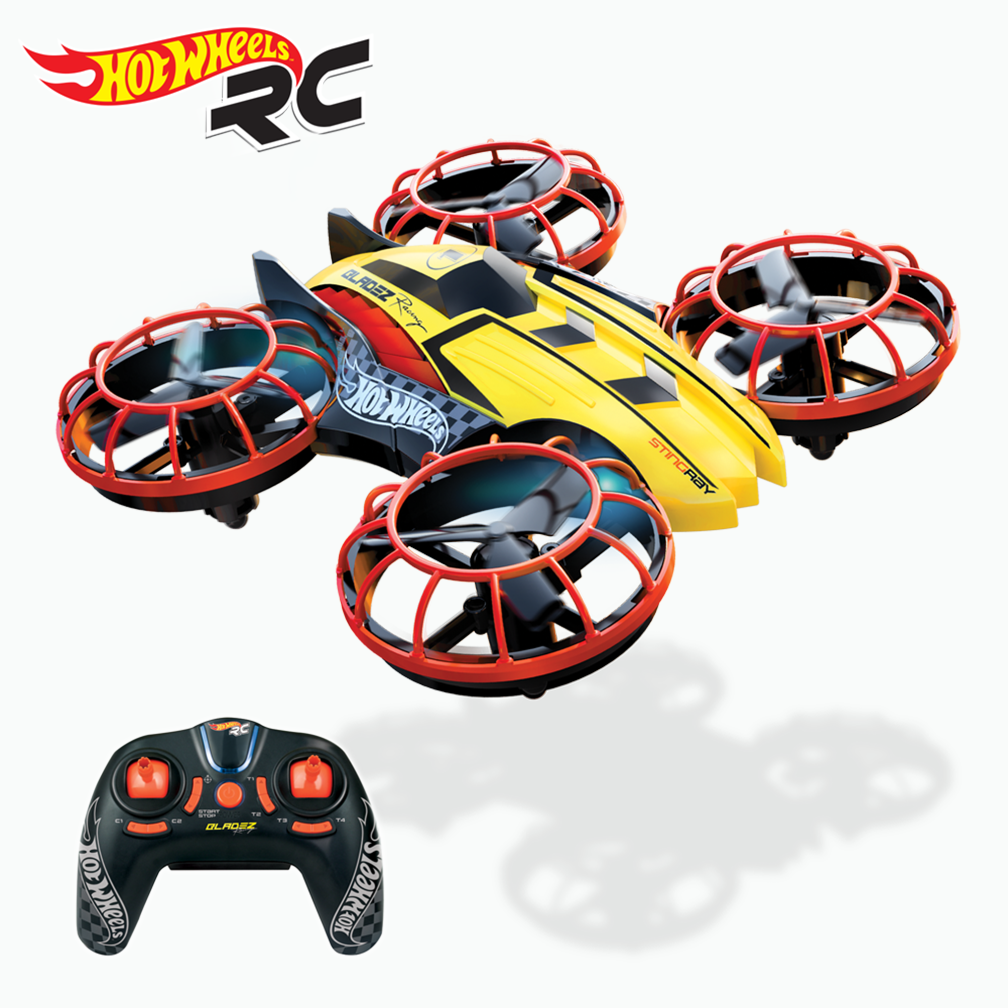 hot wheels radio control drone racer