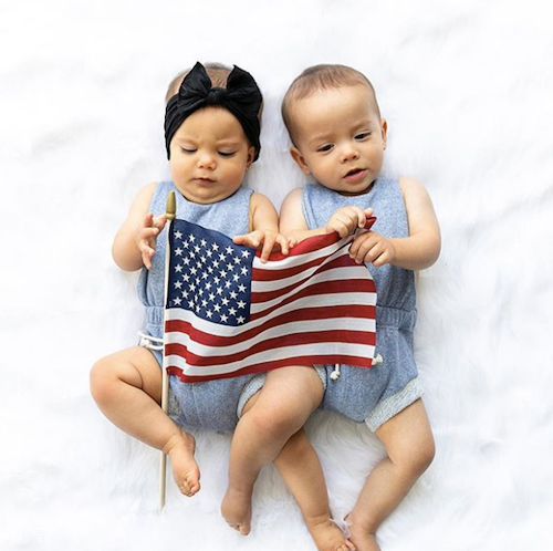 Promptly Journals 4th of July Kids Outfit Ideas - Childhoods Clothing Baby Romper 