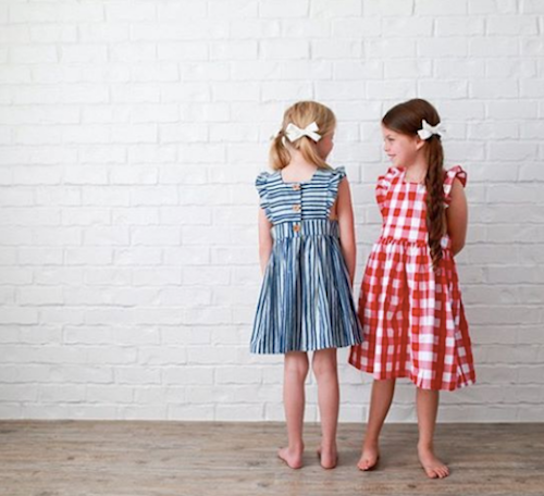 Promptly Journals 4th of July Outfit Ideas - Wren and James Pinafore Dresses