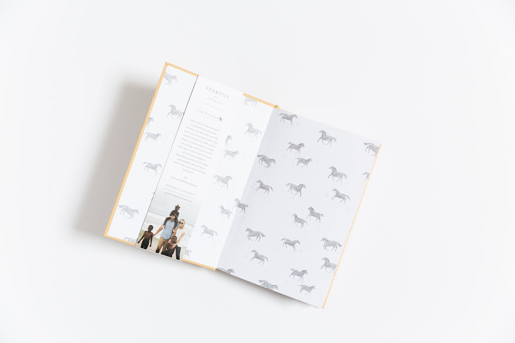 Promptly Journals x The Archibald Project Adoption Journal 