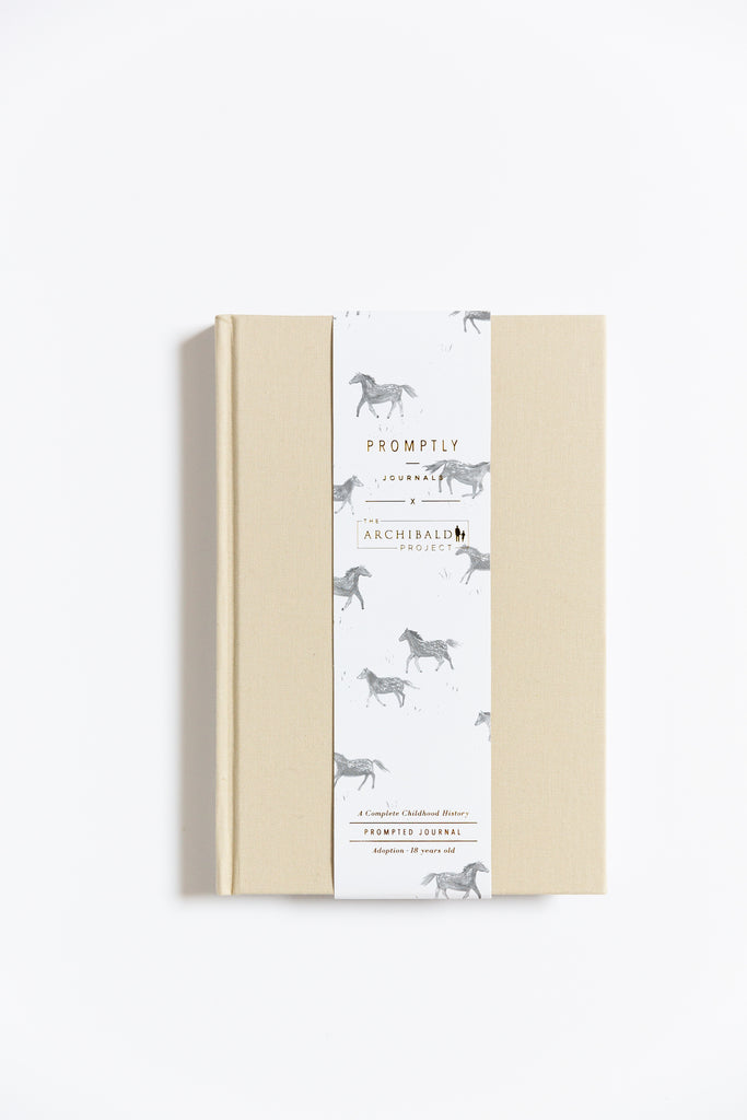 Promptly Journals x The Archibald Project Adoption Journal 