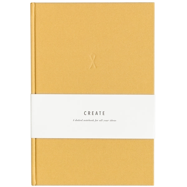 Blank Journal - Create Ochre Linen | Promptly Journals