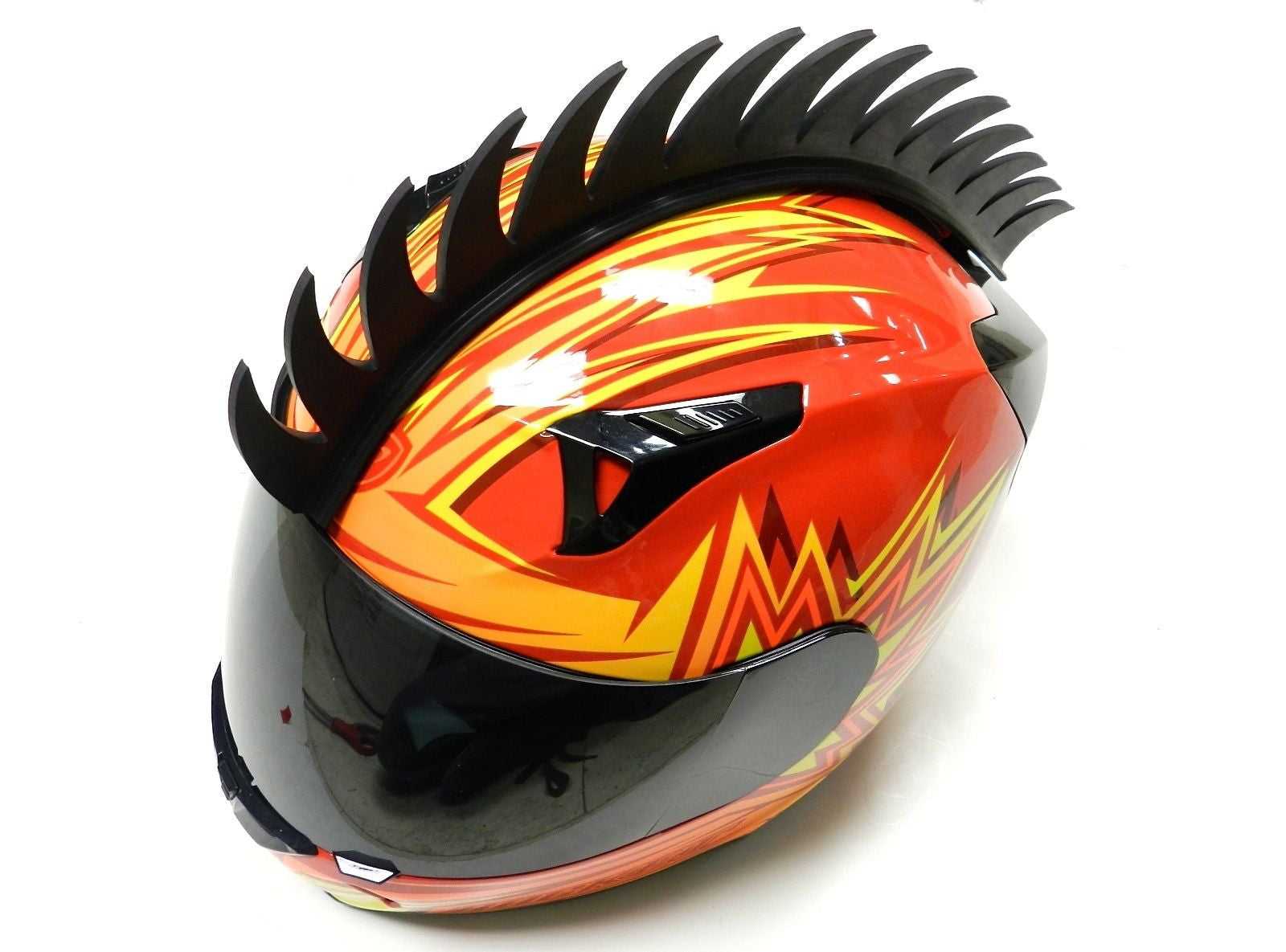 Motorcycle Helmet Mohawk Spike Strips | VMS Racing