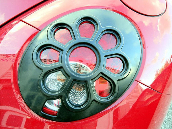 vw beetle hubcaps flower