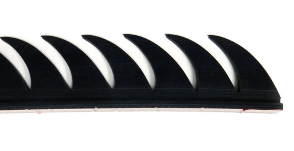 Motorcycle Helmet Mohawk Spike Strip ANGLED SPIKES | VMS Racing