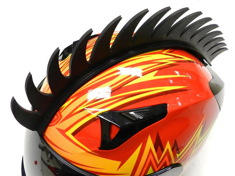 Motorcycle Helmet Mohawk Spike Strips | VMS Racing