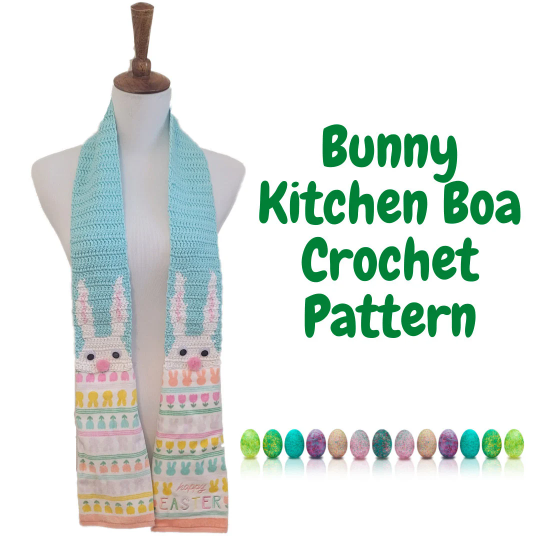Bunny Kitchen Boa Crochet Pattern