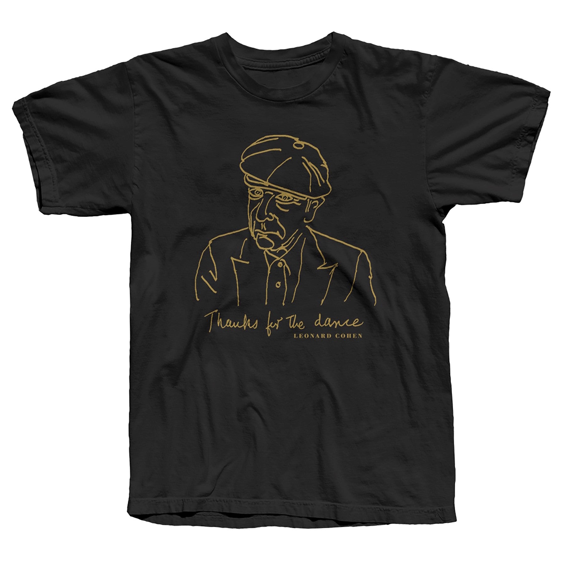 THANKS FOR THE DANCE T-SHIRT - Leonard Cohen UK product image