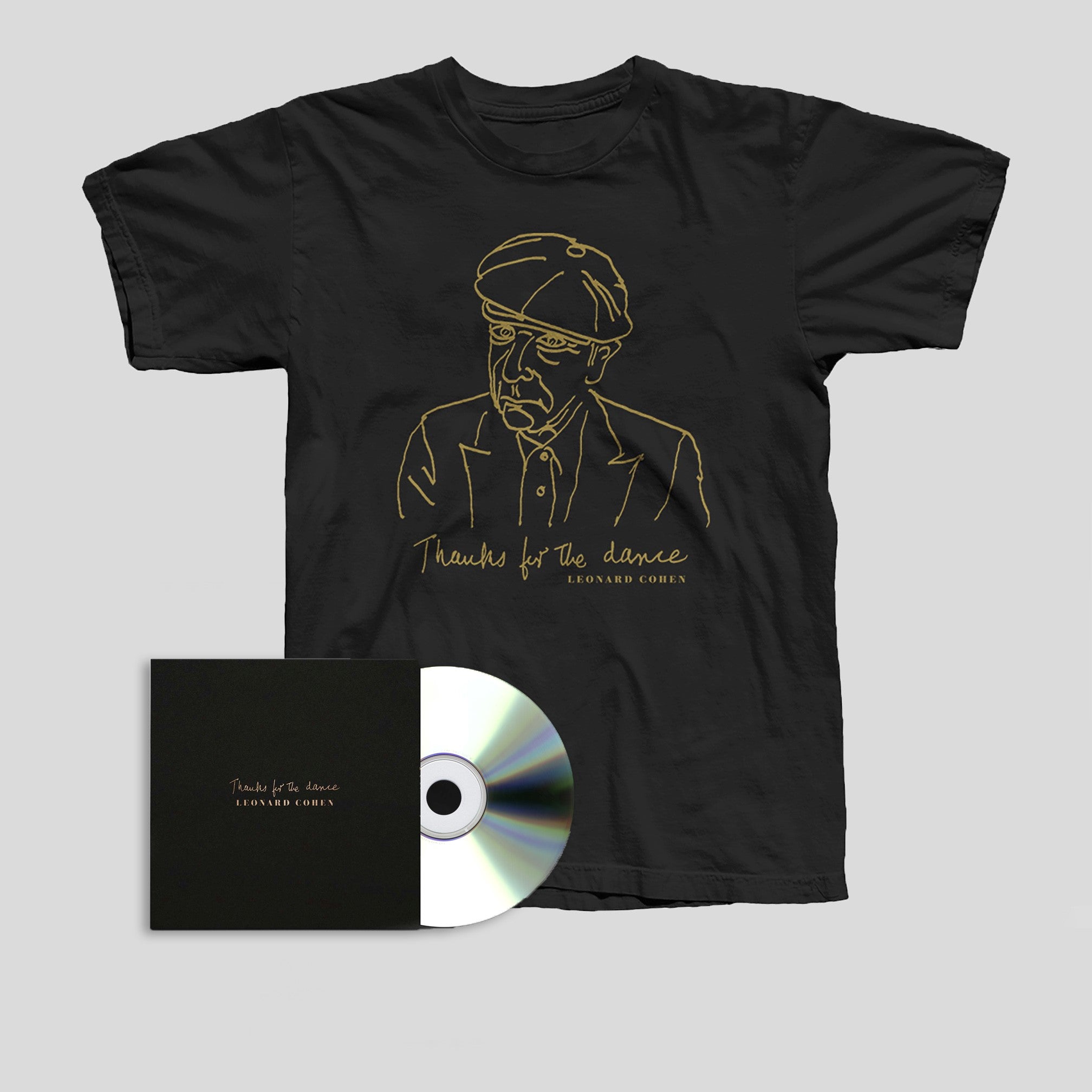 THANKS FOR THE DANCE T-SHIRT PLUS CD - Leonard Cohen US Store product image