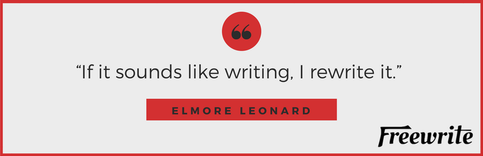 Leonard's Writing Wisdom