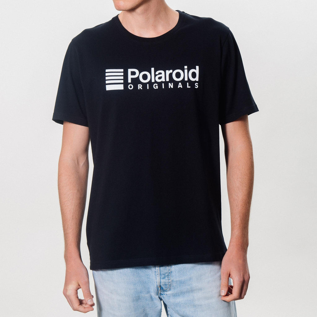 Polaroid Originals T-Shirt - Black with white logo