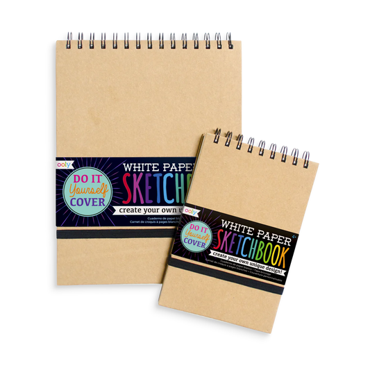 White DIY Cover Sketchbook OOLY