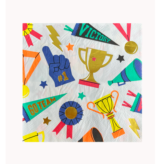 Good Sport Large Napkins - 16 Pk. Jollity & Co. + Daydream Society