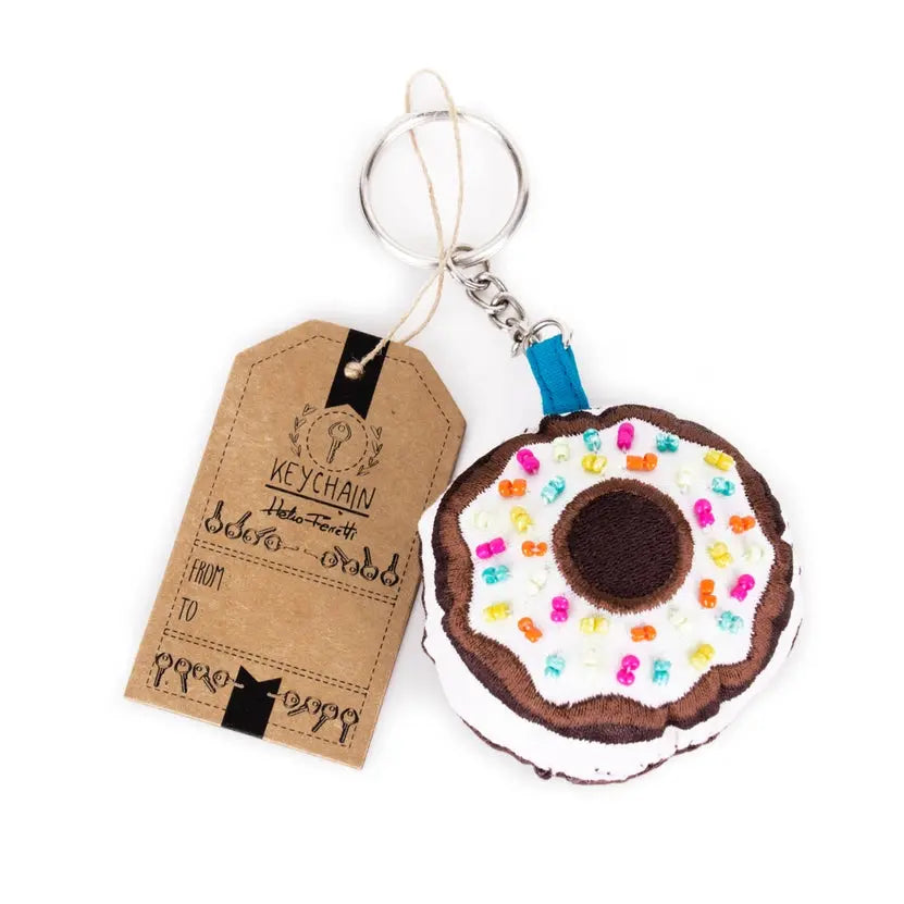 Boho Embroidery Key Chain Hf HELIO FERRETI