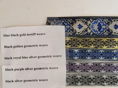 Buckkarian kippah tapestry trims