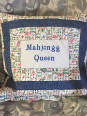 Mahjonng Queen quilted pillow cover