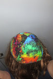 multicolored paintbrush kippah