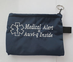 insulated auviq medical alert case