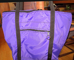 purple deluxe tote bag on sale