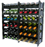 Winerax WRX48SS - 48 bottle wine rack (side by side configuration)