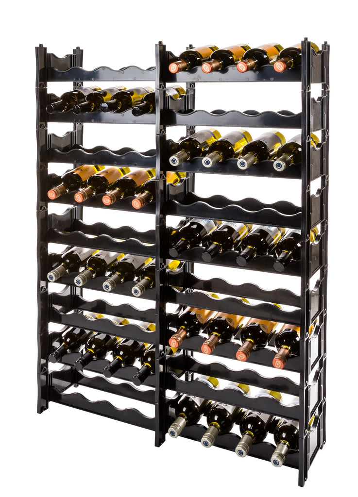 Wine Rack  72 Bottle  modular adaptable expandable 