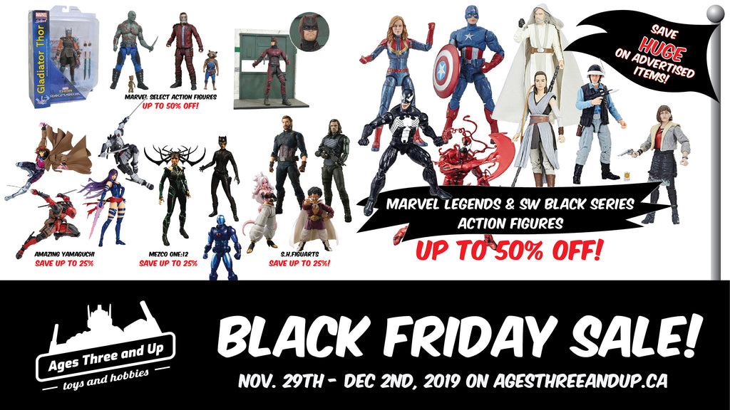action figures black friday sale