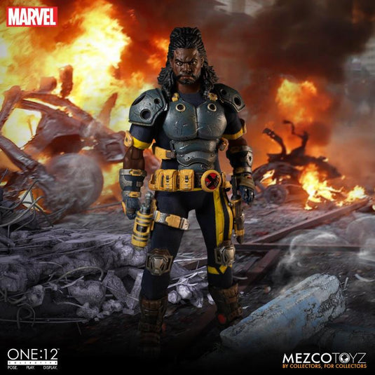 Mezco Toyz One:12 Collective Marvel: Cable Action Figure - collectorzown