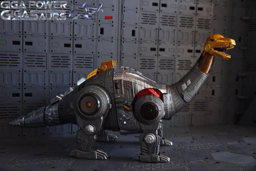 Giga Power - Gigasaurs - HQ04R Graviter - Chrome – Ages Three and Up