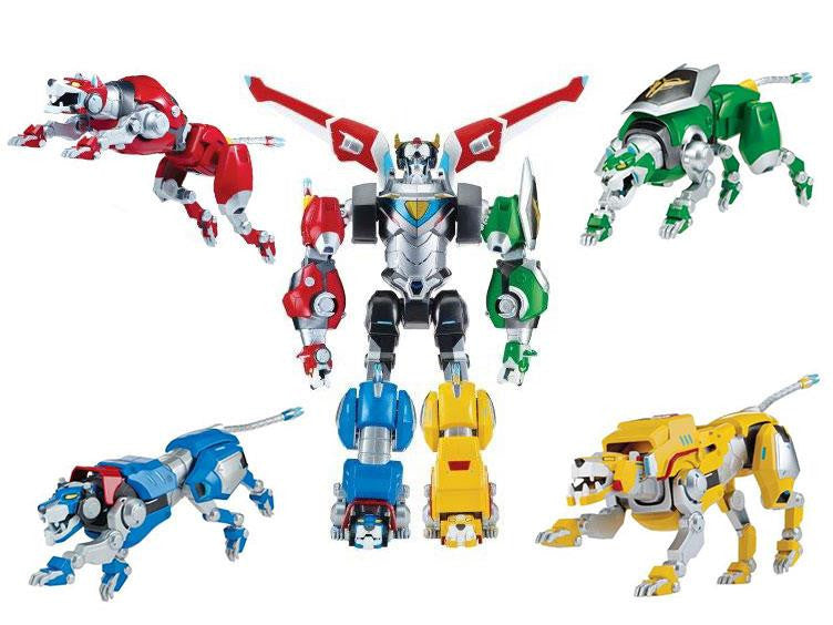 voltron set of 5