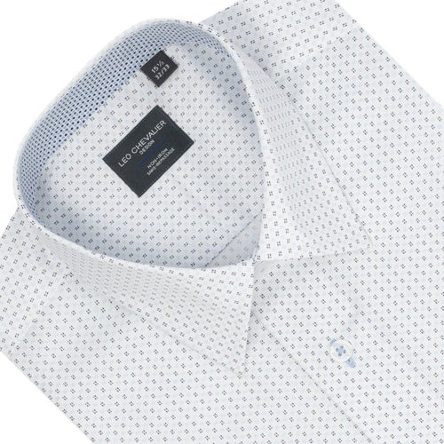 White 100% Cotton Non-Iron Long Sleeve Dress Shirts