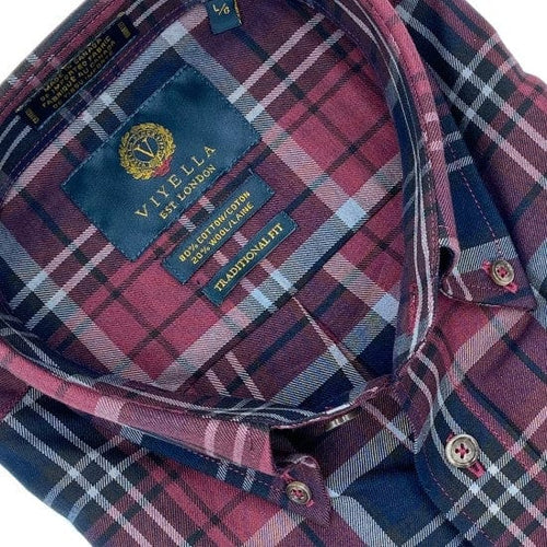 Burgundy Plaid Shirts: Crafted in Canada for Classic Style and Unmatched Quality