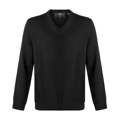 Bundle Up And Save with Mens V-Neck Extra Fine Merino Sweaters