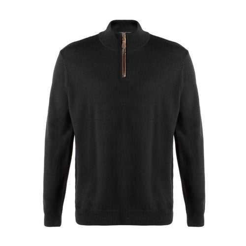 Bundle Up and Save with our Versatile Quarter Zip Mockneck Sweaters in Extra Fine Merino Wool