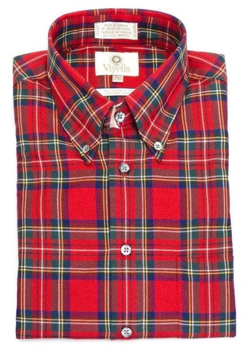 Embrace Classic Style Of Our Royal Stewart Long Sleeve Shirts - Made In Canada