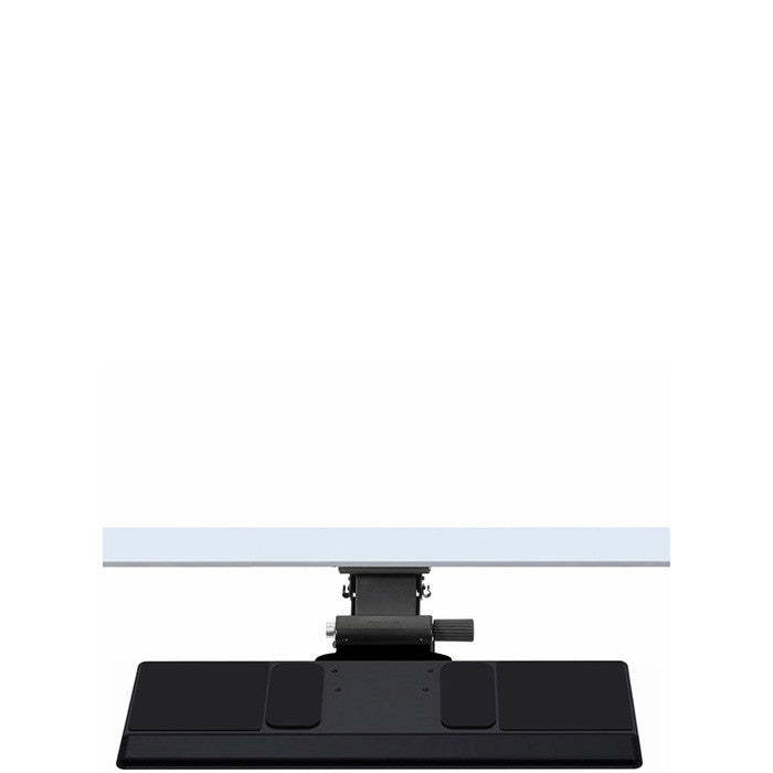Height Adjustable Keyboard Tray Stand While Working