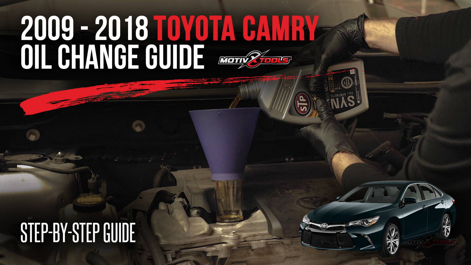 20092018 Toyota Camry Oil Change Guide Motivx Tools