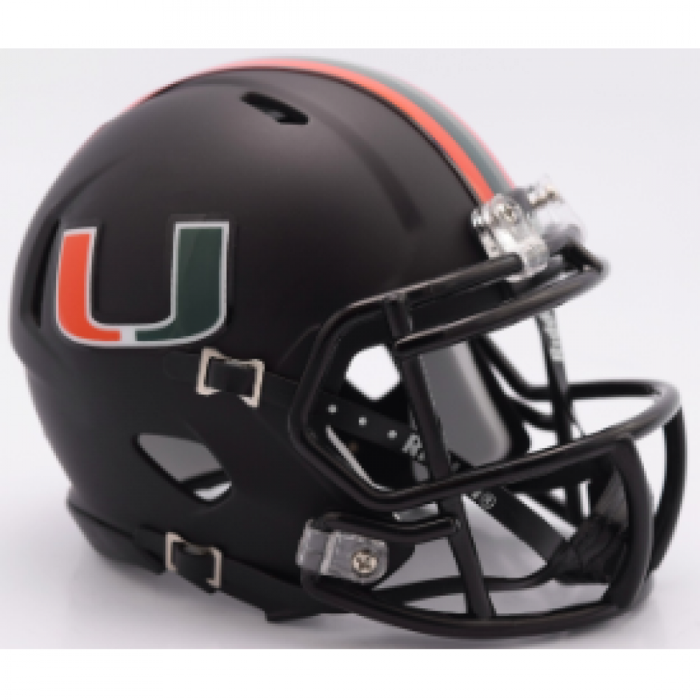 Miami Hurricanes show off new football uniforms, including 'Miami Nights' black  alternate