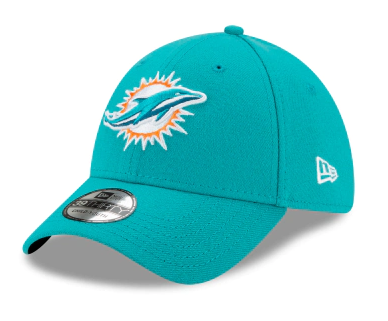 Youth Aqua Miami Dolphins Tailgate Cuffed Knit Hat with Pom