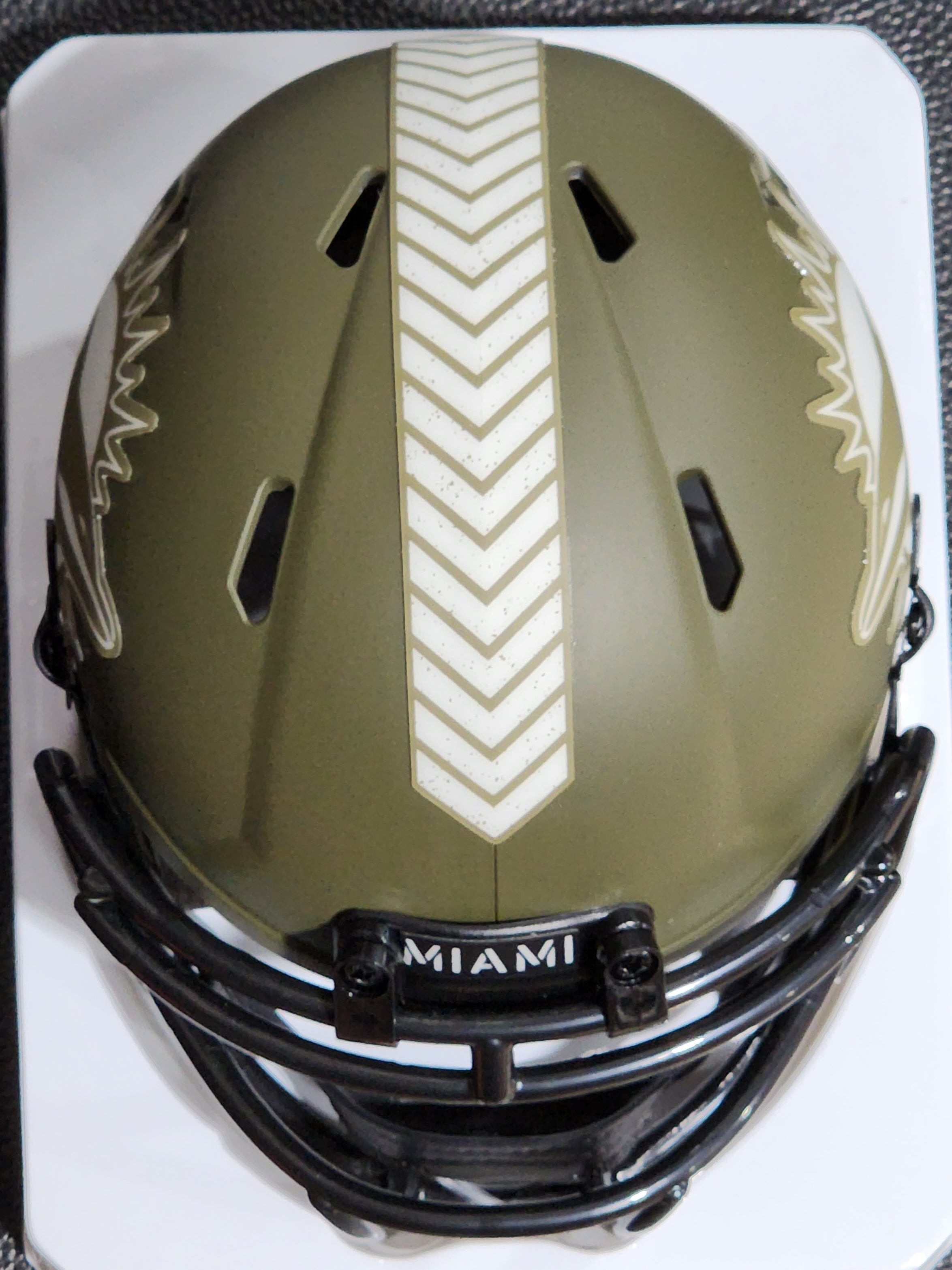 Miami Marlins Riddell Mini Batting Helmet - SWIT Sports