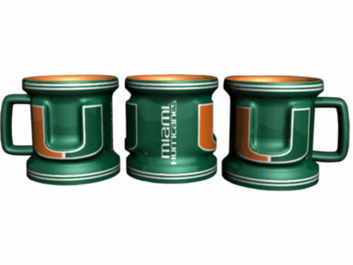 Miami Hurricanes 2oz Mini Mug Shot Glass