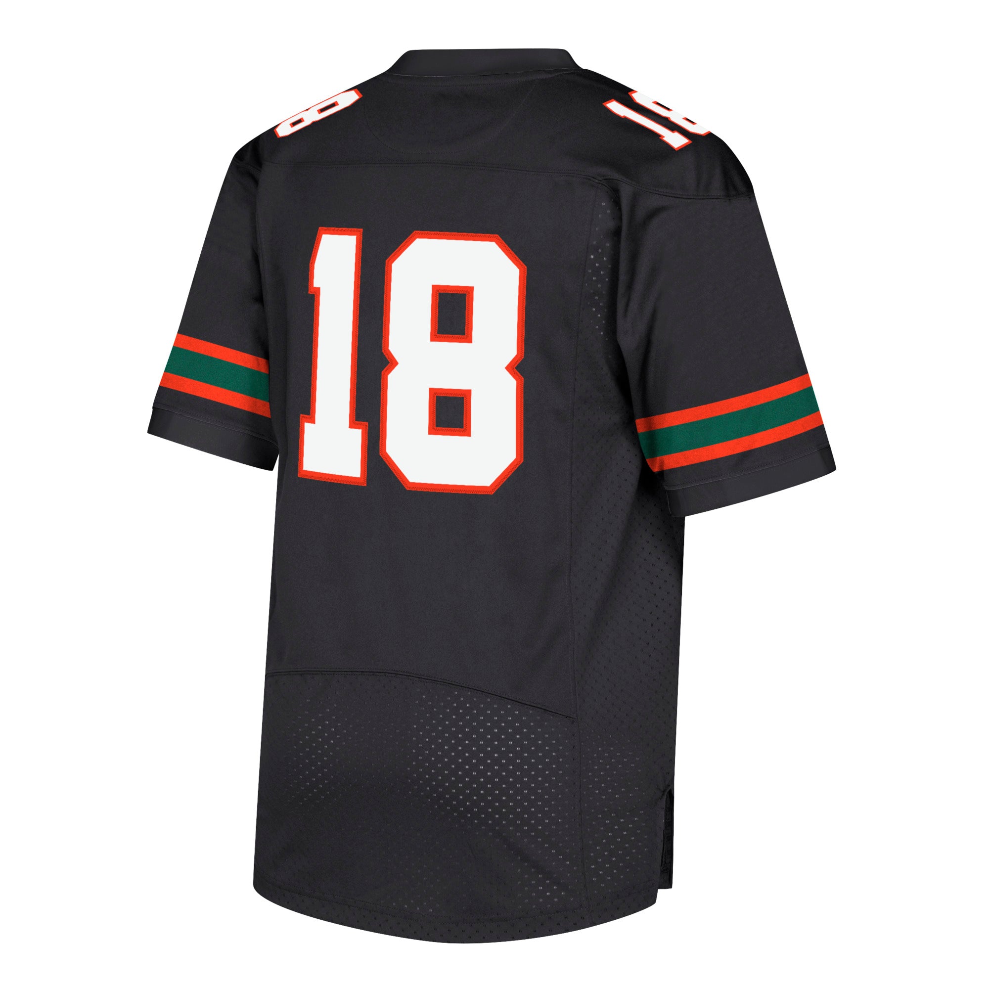 miami hurricanes black football jersey