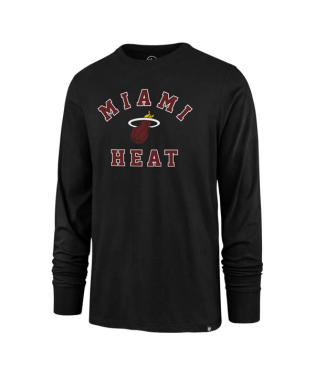 Men's Miami Heat '47 Black Hometown Regional Heat Culture T-Shirt