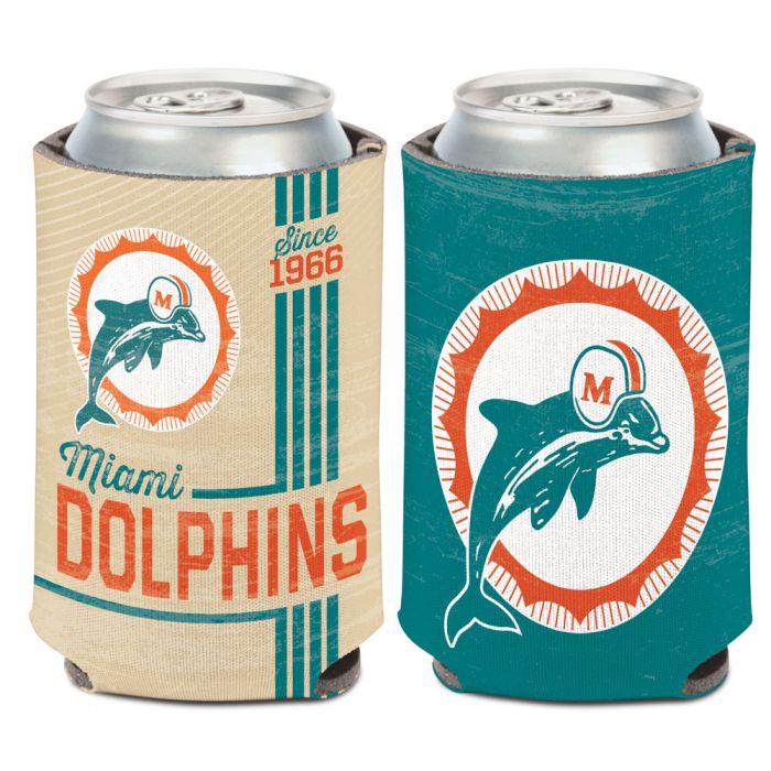 Universal 16.6-inch Miami Dolphins Retro Logo Laptop Skin