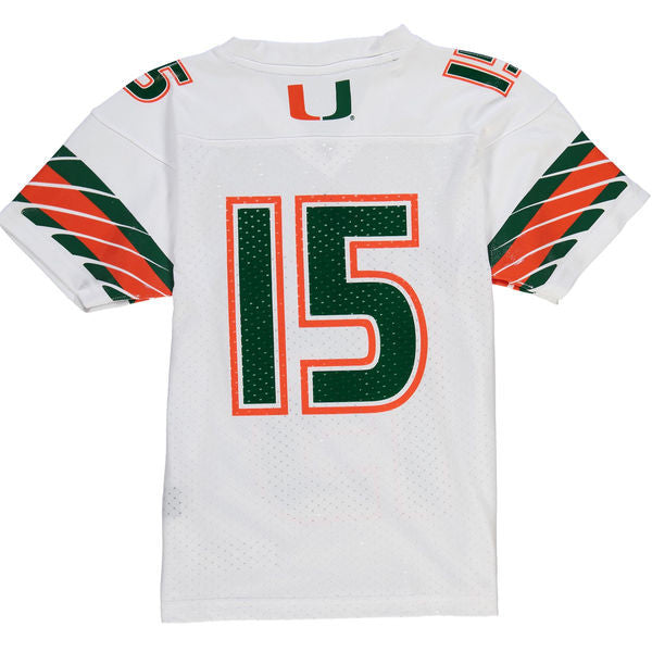 miami hurricanes white jersey