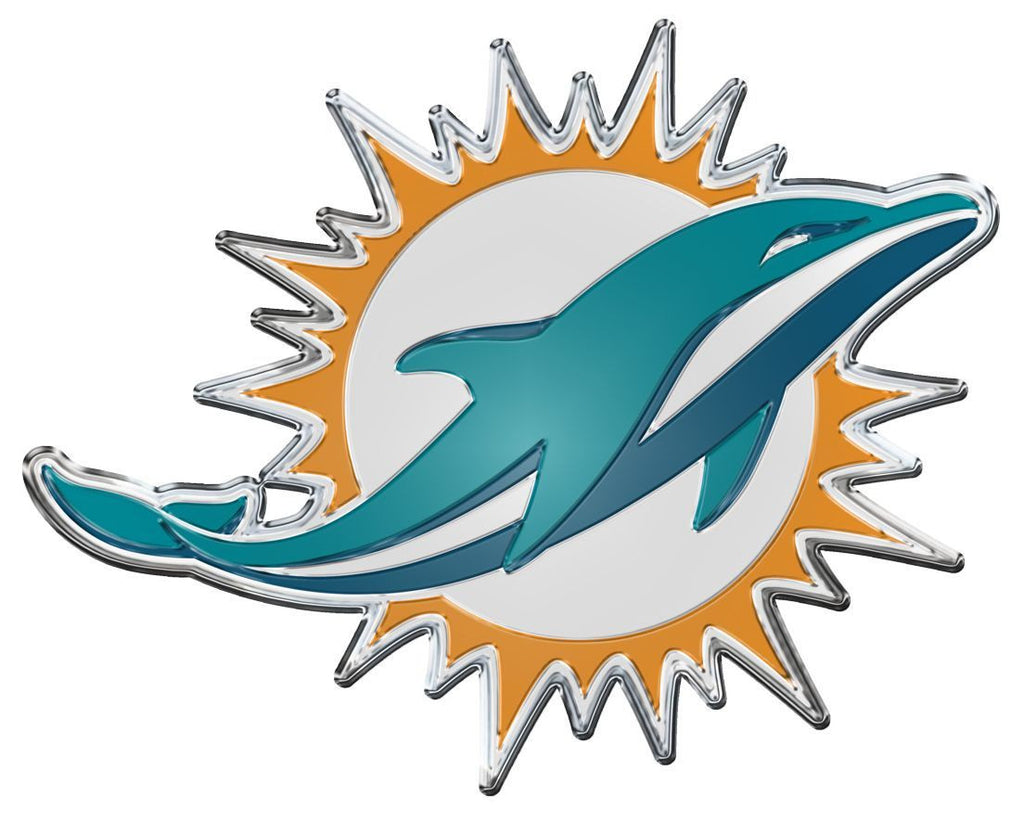 Miami Dolphins Auto Team Emblem Color – CanesWear at Miami FanWear