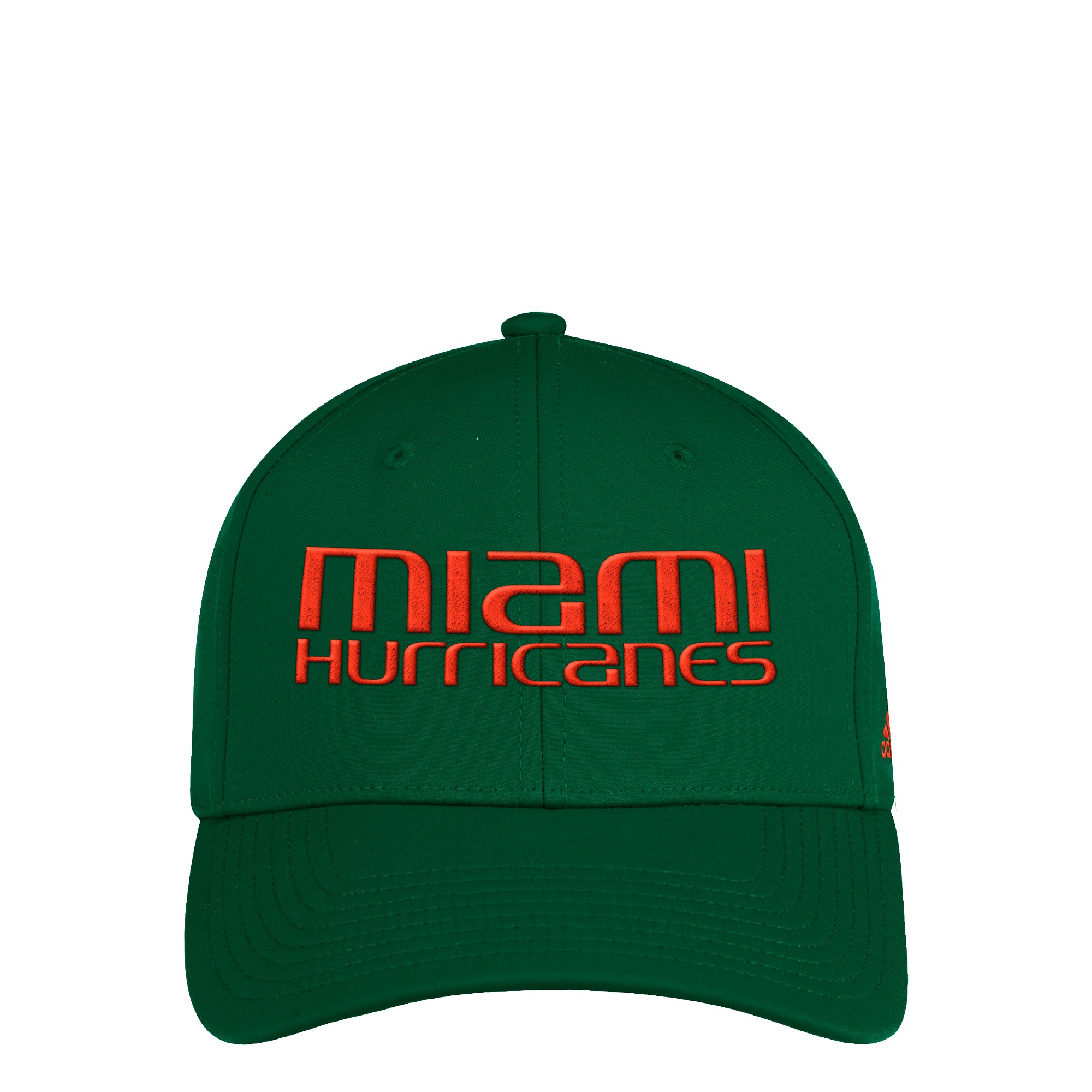 Miami Hurricanes adidas Military Appreciation Flat Brim Snapback Hat