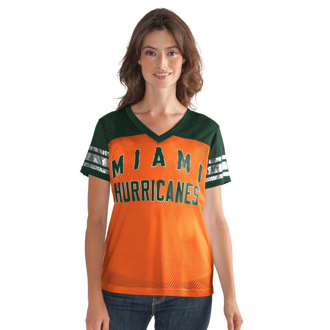 miami hurricanes women's jersey